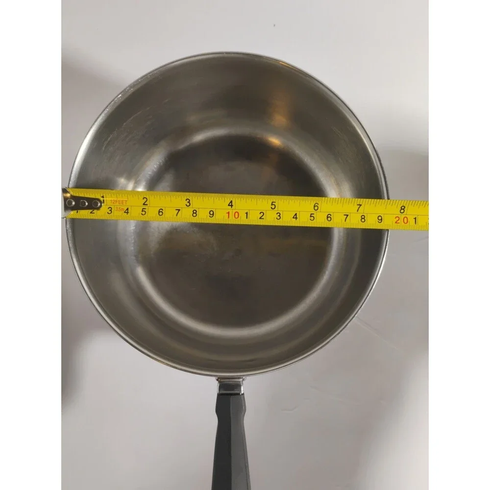 Vintage Farberware Stainless Steel 3 QT Pot W/ Handle & Lid